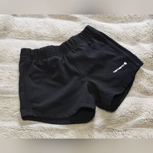 NWOT 3T Girls Carhartt FORCE Black Shorts